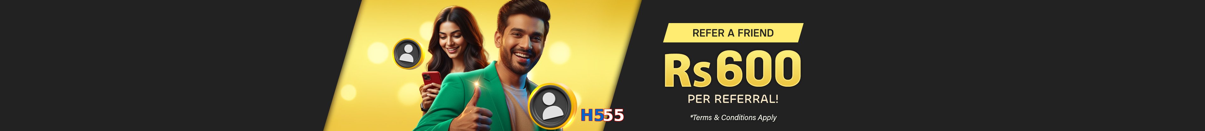 H555 game app for Pakistan players
